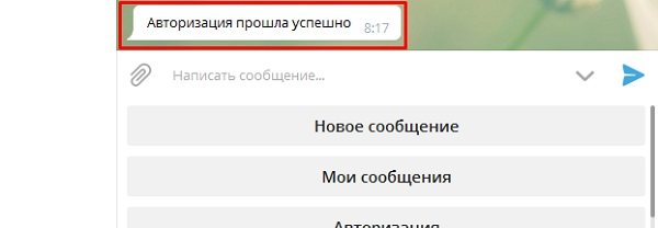 Успешная авторизация. Авторизация прошла успешно. Авторизация пройдена успешно. Сообщение об авторизации.