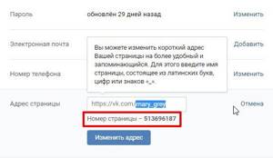 Как посмотреть свой цифровой ID Вконтакте