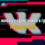 Набрать живых подписчиков в группу ВК — 14 Профи СММ