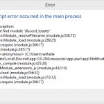 Скриншот ошибки JavaScript