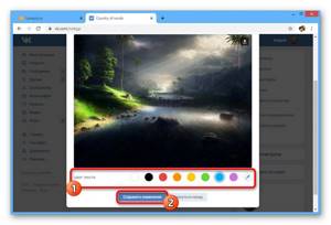 Выбор цвета текста для постера на сайте ВКонтакте