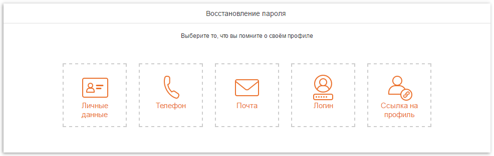 Выбор способа восстановления